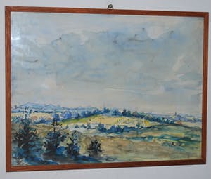 Jacques Philipszoon - Zuid-Limburg - aquarel kopen? Bied vanaf 35!