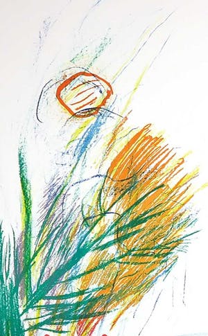 Pieter Defesche - Litho op papier, Zonder titel - Groot kopen? Bied vanaf 30!