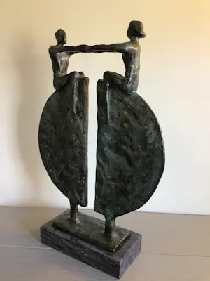 Corry Ammerlaan - “ Nieuw Perspectief “ XXL - zeldzaam kopen? Bied vanaf 1250!