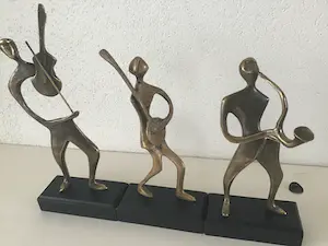 Brons (Onbekend) - 3 muziekanten kopen? Bied vanaf 145!