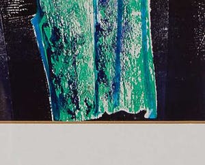 Niet of onleesbaar gesigneerd - zeefdruk, inkt en acrylverf op papier kopen? Bied vanaf 10!