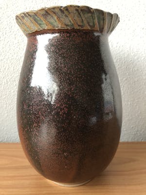 Ed Meissenberg - 3 Handgemaakte gesigneerde vazen - 20 - 17 - 13 cm hoog - LAATSTE KANS !!!!!!!!! kopen? Bied vanaf 50!