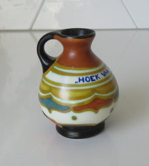 Plateelbakkerij Zenith - Bibelot platelen kannetje met mat decor kopen? Bied vanaf 1!