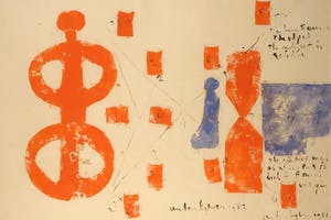 Anton Heyboer - Sjabloondruk, The gift of man - Ingelijst (Groot) kopen? Bied vanaf 600!