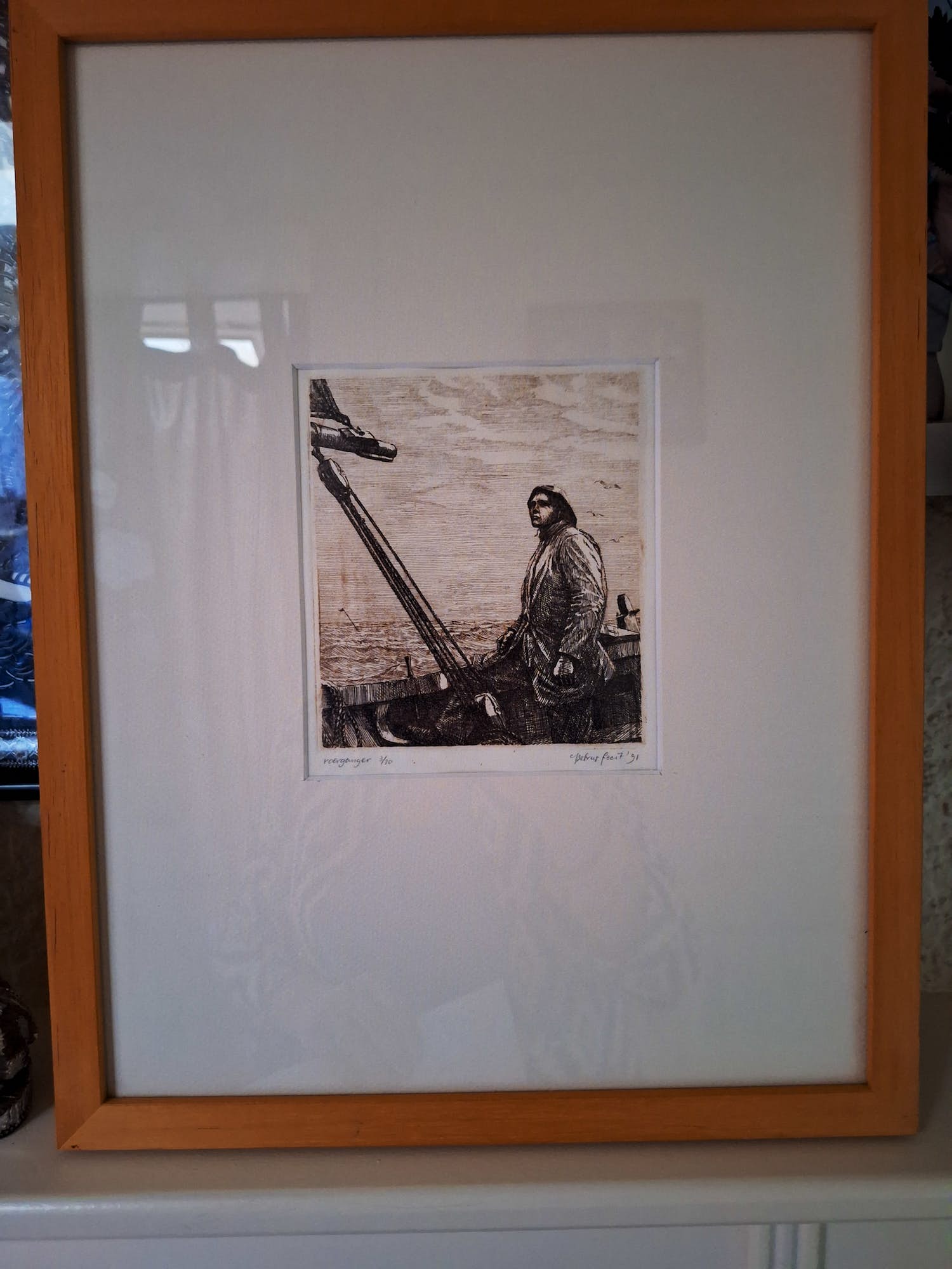 Peter Dorleijn - Ets roerganger 3/30 kopen? Bied vanaf 40!