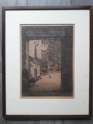 Johan D. Scherft - Doorkijkje bij Rustenburg. kopen? Bied vanaf 35!