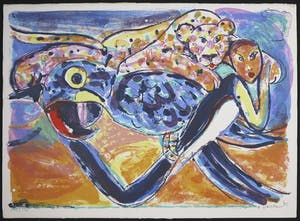 Anton Vrede - Zeefdruk, Zonder titel kopen? Bied vanaf 1!