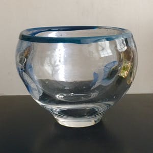 Adam Jablonski - Massief glazen bowl kopen? Bied vanaf 50!