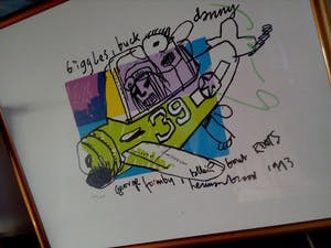 Herman Brood - Herman Brood - Kleurenzeefdruk BIGGLES Handgesigneerd. kopen? Bied vanaf 185!