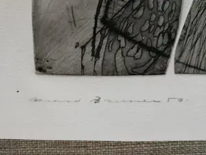 Gerard Brussee - Gesigneerde ets kopen? Bied vanaf 10!