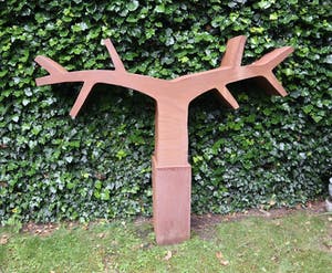 Piet Warffemius - abstractie van een boom kopen? Bied vanaf 5700!