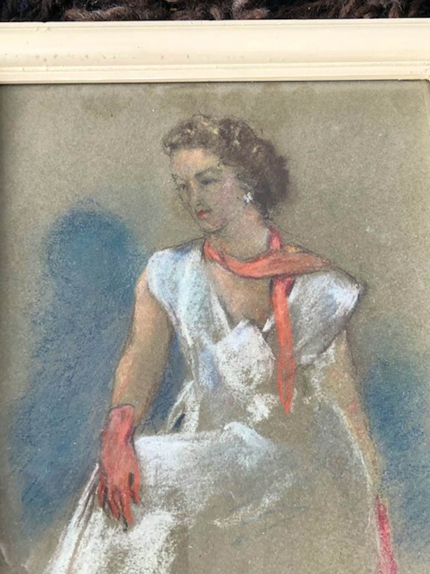 Albert Mulder - Twee portretten van een vrouw in avond-toilette kopen? Bied vanaf 95!