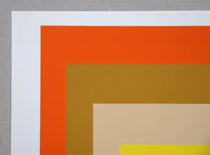 Josef Albers - Yes Sir, 1977 - Zeefdruk in beperkte oplage kopen? Bied vanaf 150!