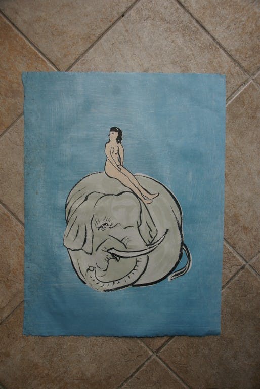 Helma Pantus - Laatste x! Helma Pantus - litho op rijstpapier kopen? Bied vanaf 60!