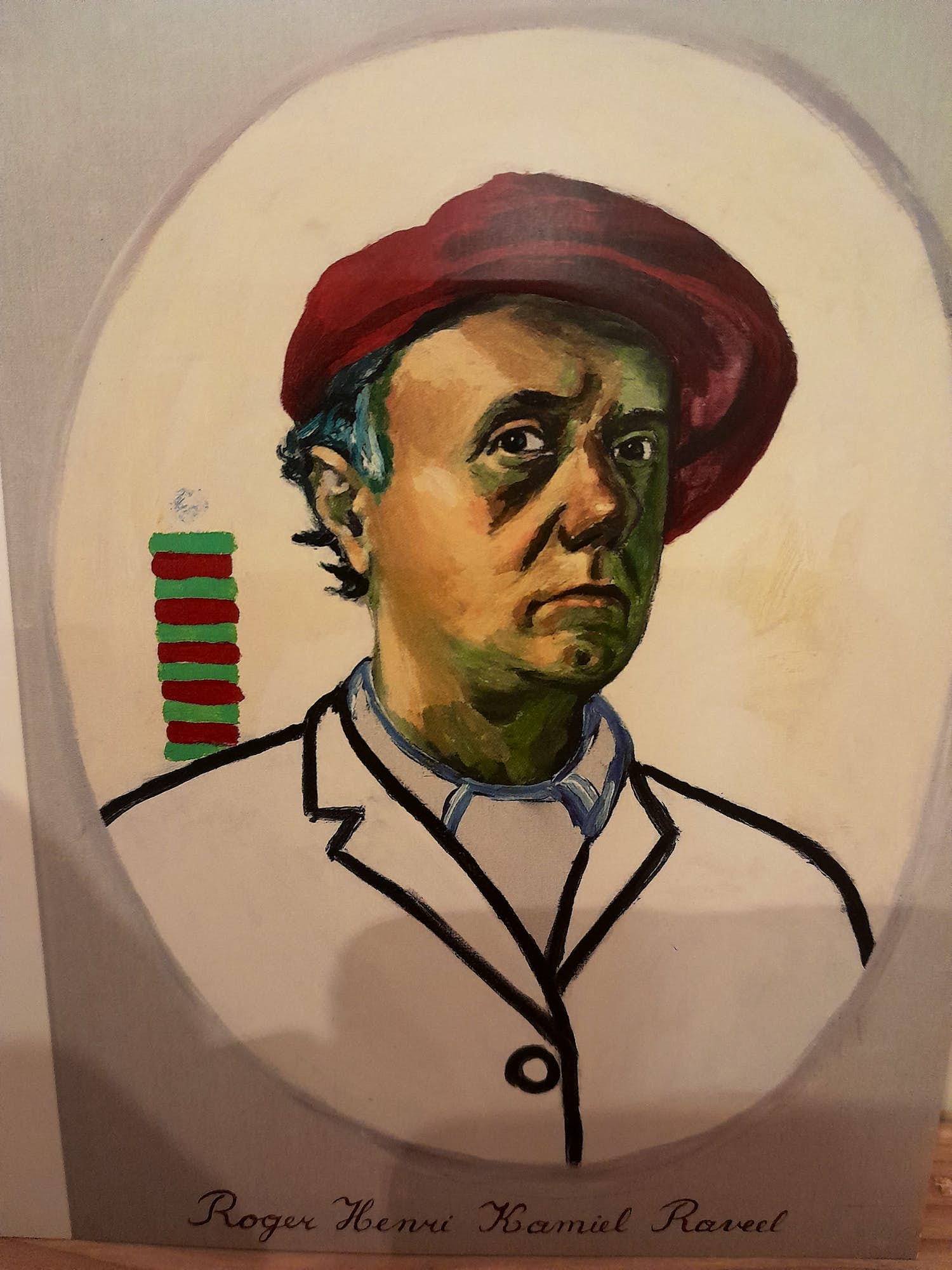 Roger Raveel - Doodsprent verkocht voor € 75!