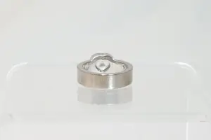 19 - Exclusieve CHOPARD happy diamonds 18Krt wit goud & diamanten ring kopen? Bied vanaf 1580!