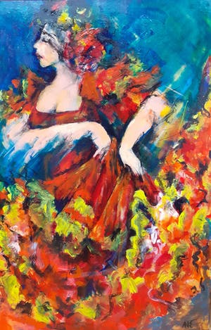 Anke Peddemors - flamenco 80x120cm kopen? Bied vanaf 85!