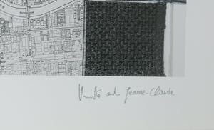 Christo - Handgesigneerd exemplaar Wrapped Reichstag Project for Berlin - Ingelijst kopen? Bied vanaf 1!