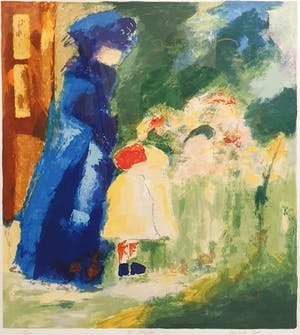 Annemiki Bok - The market | 98 x 88 cm kopen? Bied vanaf 45!