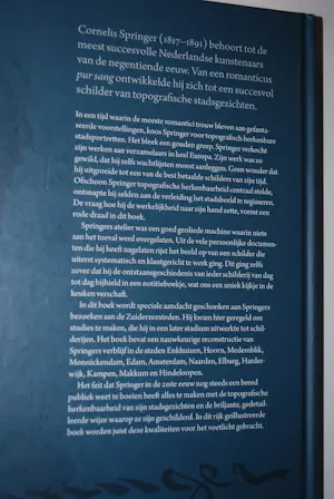 Cornelis Springer - 2 monumentale boeken: oeuvrecatalogus 1984 & Langs de Zuiderzee 2015 kopen? Bied vanaf 115!