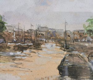 Johan Hendrik van Mastenbroek - Aan de kade in Rotterdam kopen? Bied vanaf 535!