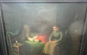 Jan Theuns - Bijzonder oud schilderij van Johannes Theuns kopen? Bied vanaf 250!