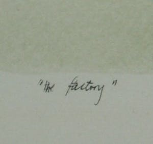 Henri de Haas - 'the factory' kopen? Bied vanaf 50!