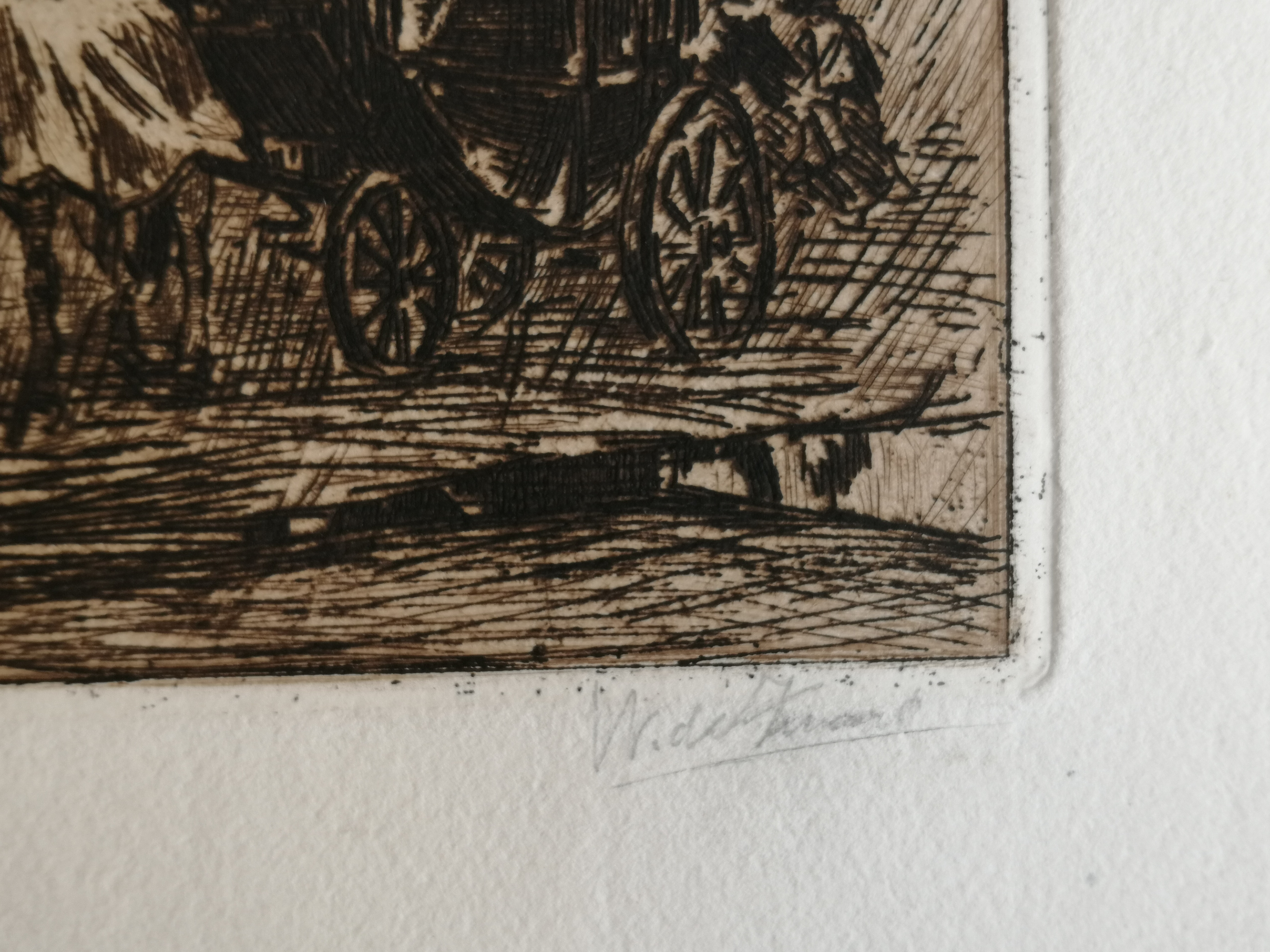 Willem de Zwart - Rijtuigen in de regen kopen? Bied vanaf 50!