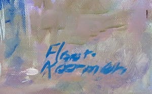 Floor Koomen - Olieverf op doek, Bloemstilleven kopen? Bied vanaf 40!