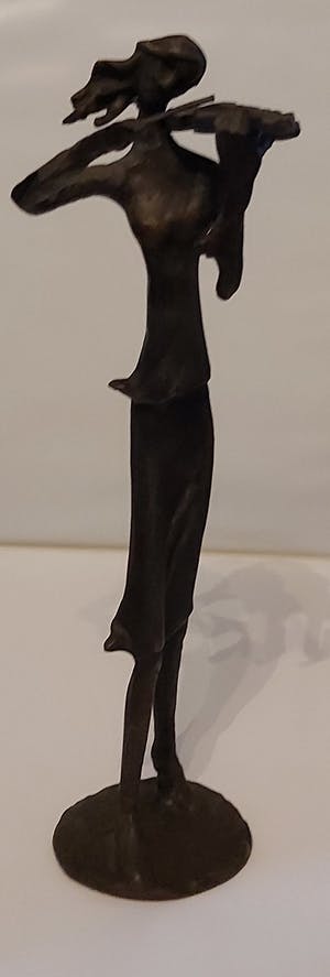 Brons (Onbekend) - Vioolspeelster kopen? Bied vanaf 35!