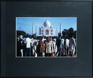 Paul Huf - Foto, India, Agra, Taj Mahal - Ingelijst verkocht voor € 1!