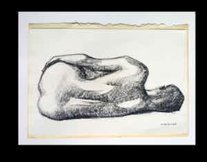 Klaas Pijlman - Liggend maakt. verkocht voor € 35!