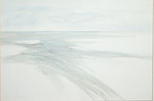 Wim de Bruin - Aquarel, de Wadden kopen? Bied vanaf 1!