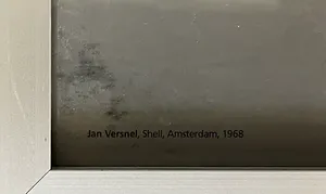 Jan Versnel - Shell, Amsterdam 1968 - ingelijst in aluminium Barth-lijst kopen? Bied vanaf 1!