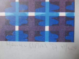 Henk van der Plas - Geometrie kopen? Bied vanaf 50!