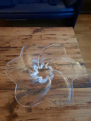 Holmegaard - Bloemvormige schaal kopen? Bied vanaf 50!