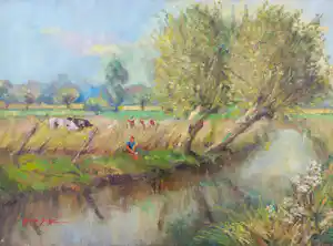 Marcel Van den Bempt - Waterkant verkauft für € 50!