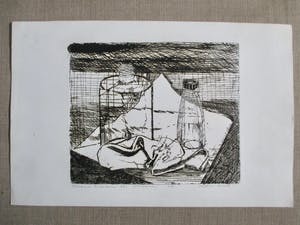 Gerard Brussee - Ets "Stilleven" kopen? Bied vanaf 20!