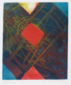 Willibrord Haas - Aquatint, Es ist so schön in mitten kopen? Bied vanaf 35!