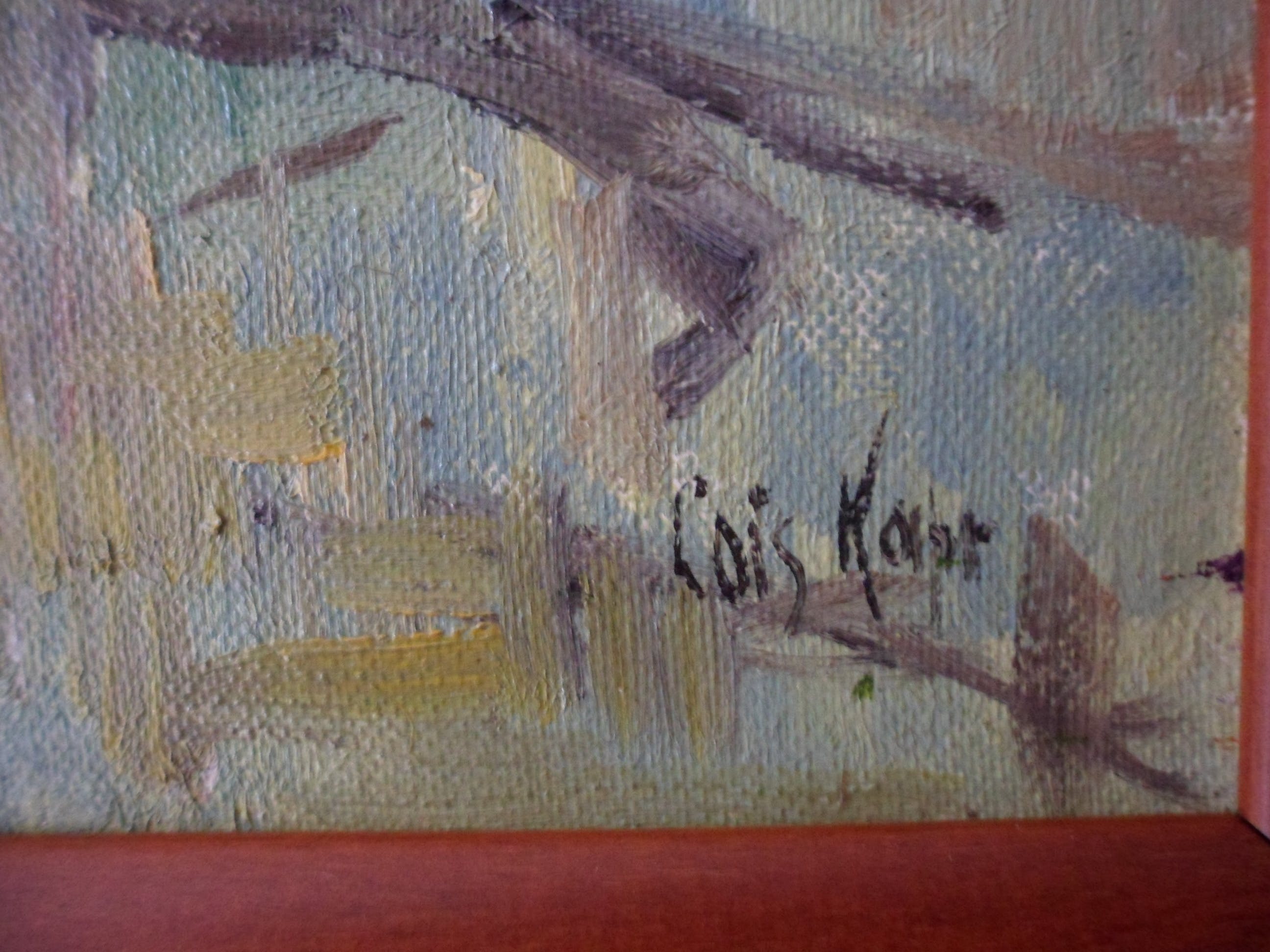 Niet of onleesbaar gesigneerd - Olieverf op doek, Titel The Bed kopen? Bied vanaf 1!