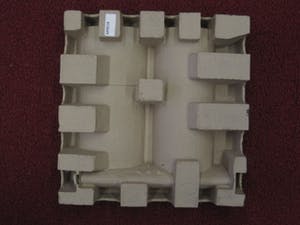 Pjotr van Oorschot - Geometrisch Acrylverf op karton "Hommage a de Stijl" gesigneerd kopen? Bied vanaf 30!