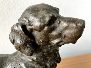Brons (Onbekend) - Bronzen beeld van een hond . kopen? Bied vanaf 65!