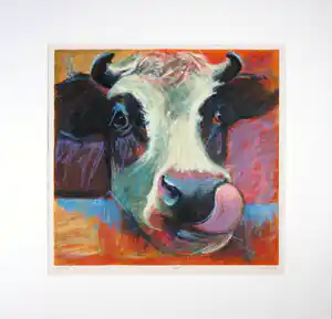 Theo Onnes - Zeefdruk, Noor verkocht voor € 50!