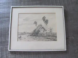 Buy David Bronkhorst - Zuidoost-Aziatisch landschap.? Bid from 50!