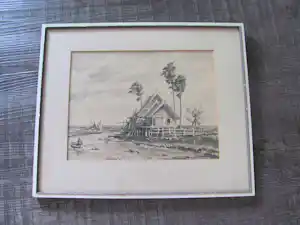 AcheterDavid Bronkhorst - Zuidoost-Aziatisch landschap.? Enchérissez de 50!