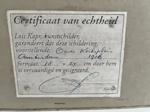 Lois Kapr - Oude Kerksplein Amsterdam kopen? Bied vanaf 165!
