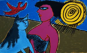 Corneille - Zeefdruk: L'amour au jour le jour - 1996 kopen? Bied vanaf 225!
