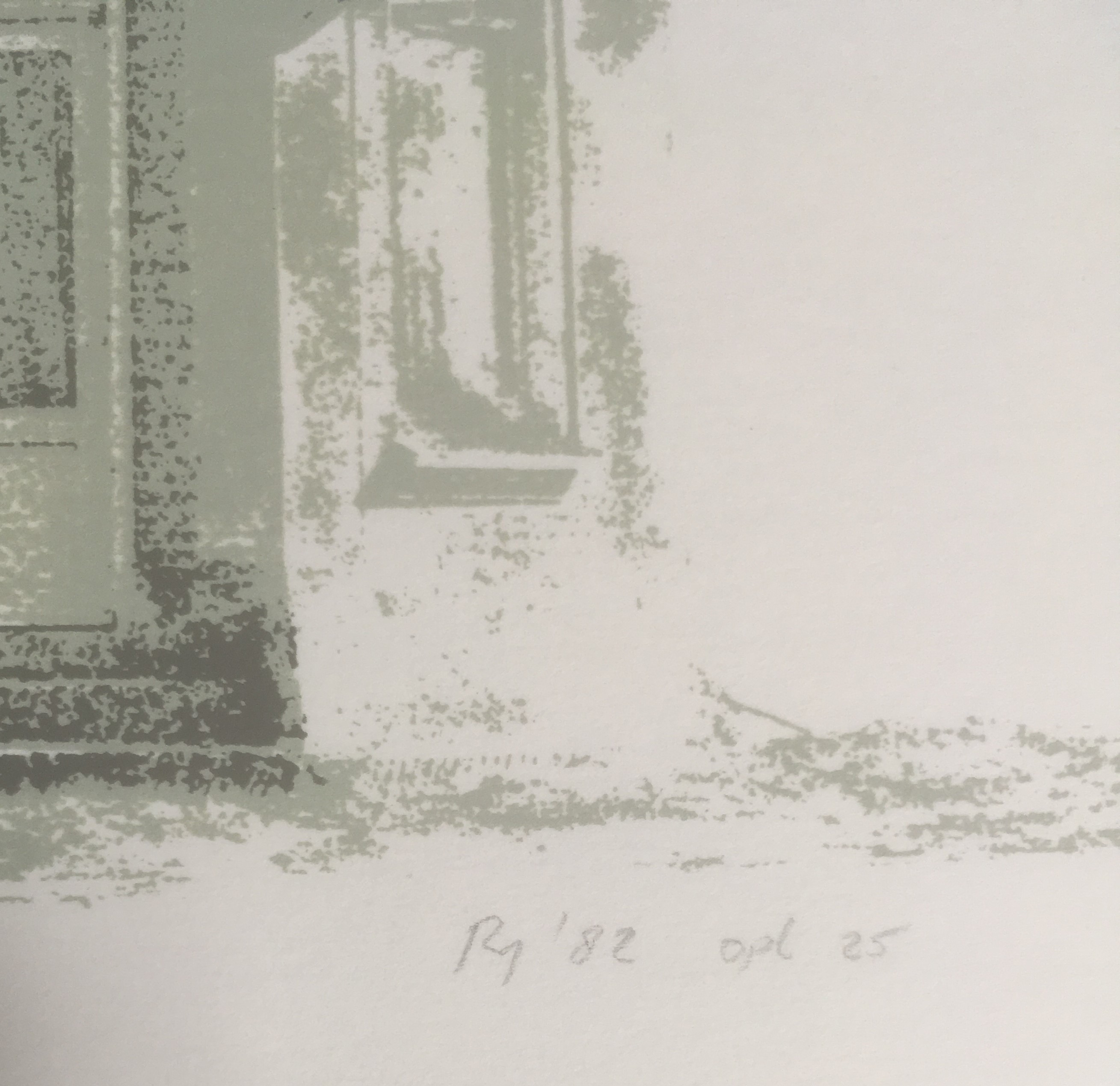 Niet of onleesbaar gesigneerd - Huis met landschap - 1982 kopen? Bied vanaf 1!