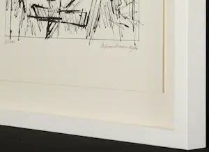 Jan Schoonhoven - Prachtige zeefdruk - gesigneerd & genummerd - fraai ingelijst kopen? Bied vanaf 450!