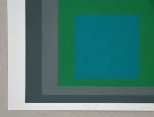 Josef Albers - Hommage aan het Plein - Renewed Hope, 1977 - Zeefdruk in kleuren kopen? Bied vanaf 220!